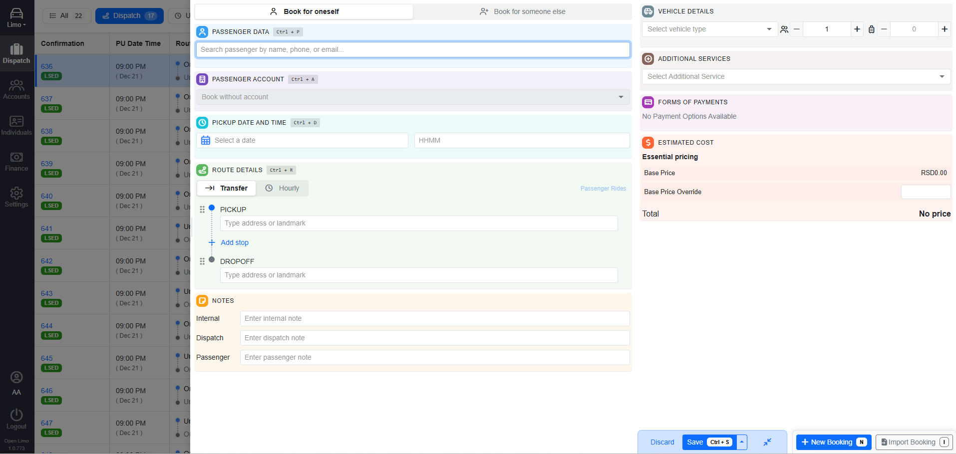 Edit Bookings Without Leaving the Grid